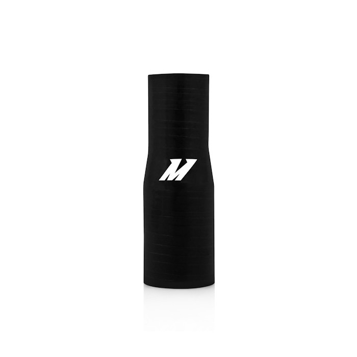 Manguito silicona reductor 0,875" a 1,125", Negro