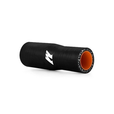 Manguito silicona reductor 0,875" a 1,125", Negro
