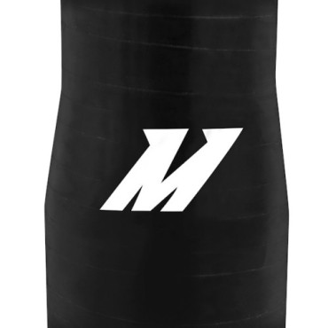 Manguito silicona reductor 0,875" a 1,125", Negro