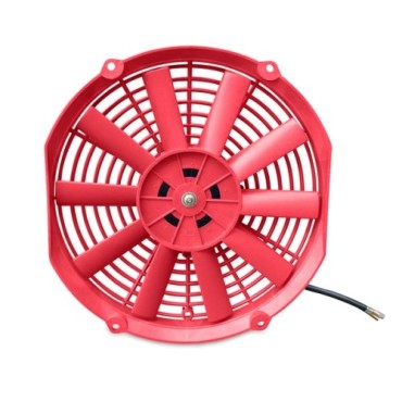 Electroventilador 12" 12V Rojo