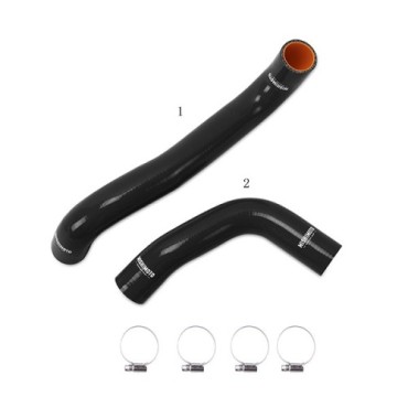 Kit de manguitos de silicona Subaru WRX STI 08+, Negro
