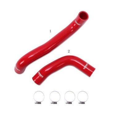 Kit de manguitos de silicona Subaru WRX STI 08+, Rojo
