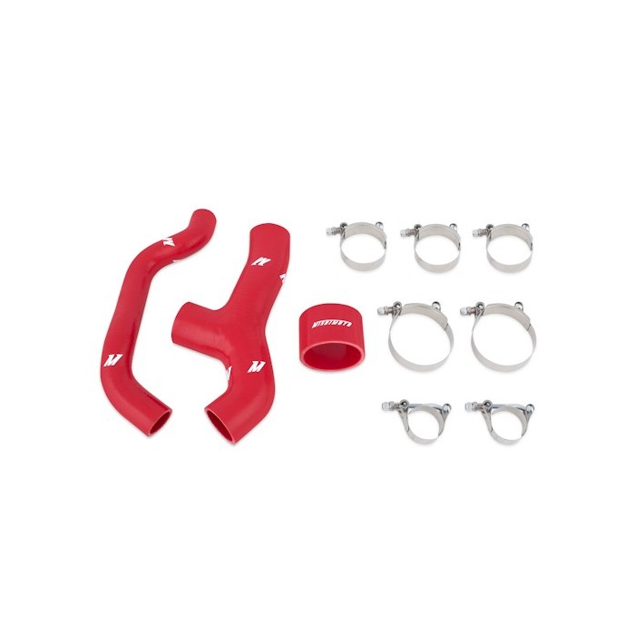 Kit manguitos de silicona Subaru WRX 2006-2007 / Subaru Forester XT 2004-2008 Rojo