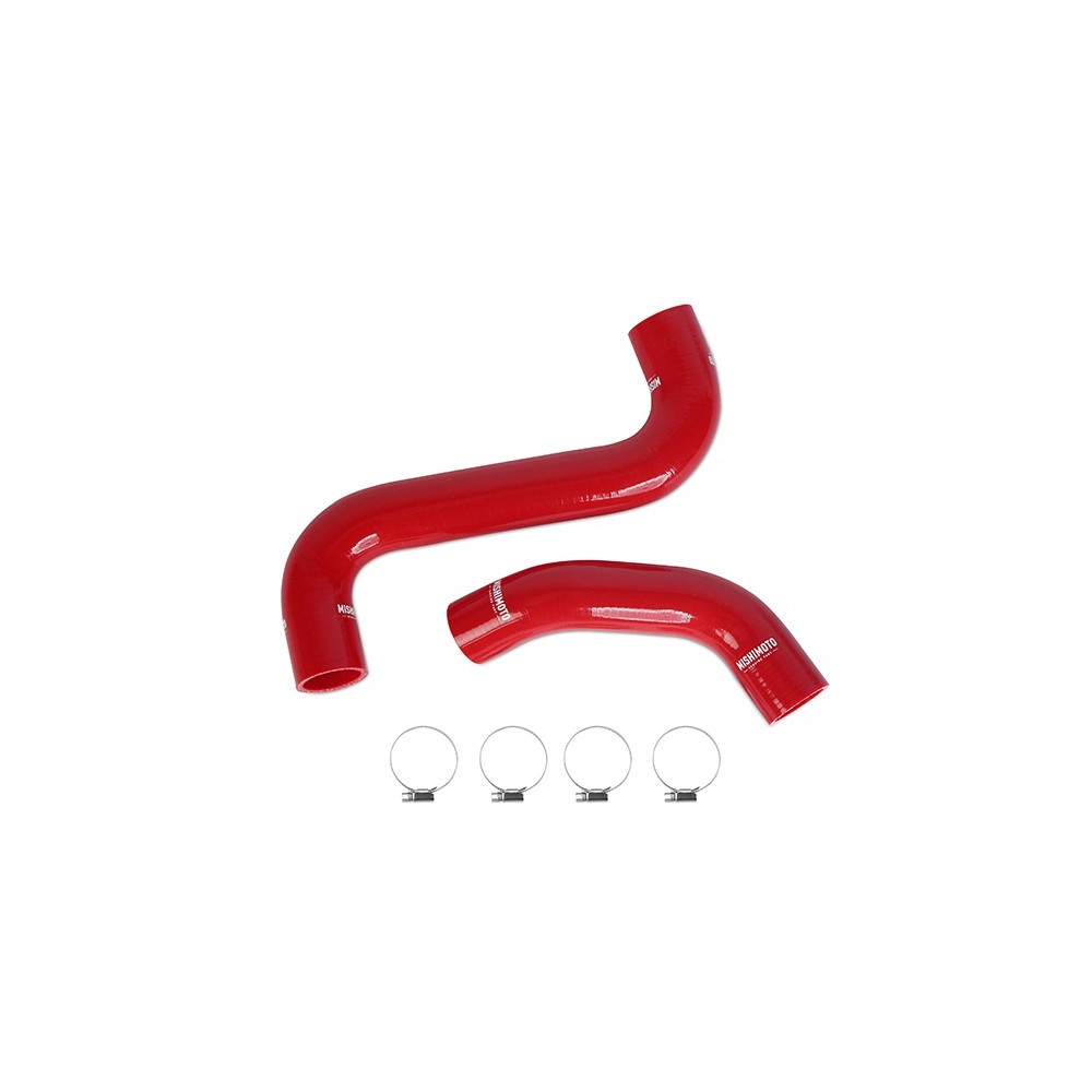 Kit manguitos de silicona de radiador Subaru Impreza WRX / STI 2000-2007 Rojo