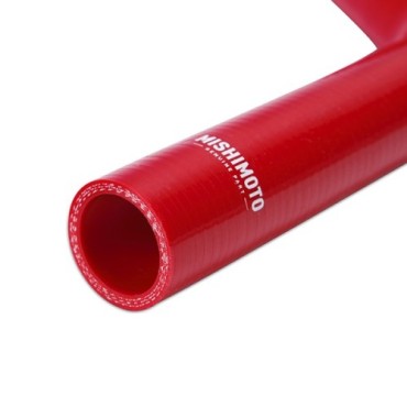 Kit manguitos de silicona de radiador Subaru Impreza WRX / STI 2000-2007 Rojo