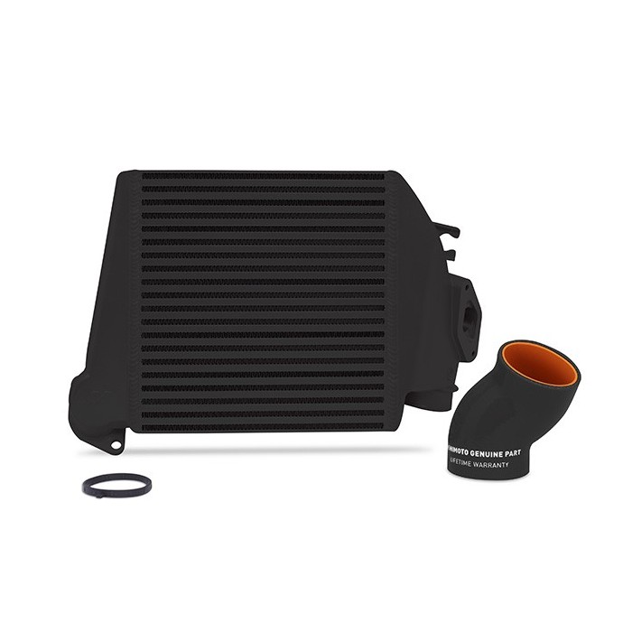 Intercooler superior Subaru WRX 2008-2014 Negro, manguera Negra