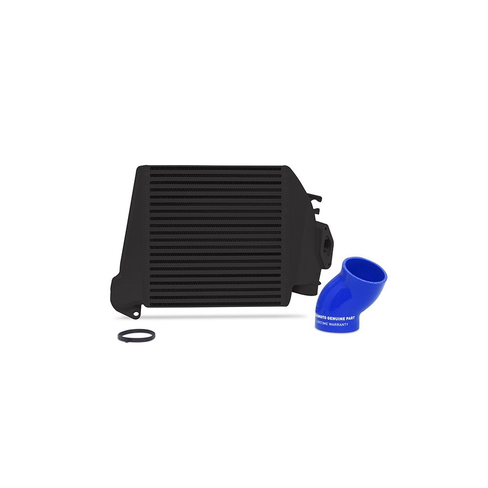 Intercooler superior Subaru WRX 2008-2014 Negro, manguera Azul