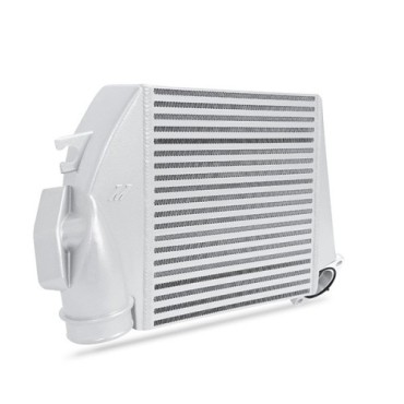 Intercooler superior Subaru WRX 2008-2014 Plata, manguera Negra