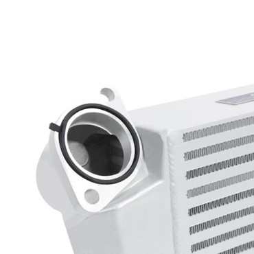 Intercooler superior Subaru WRX 2008-2014 Plata, manguera Azul