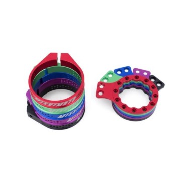 Juego de soportes de reemplazo para Mishimoto Baffled Oil Catch Can, Azul