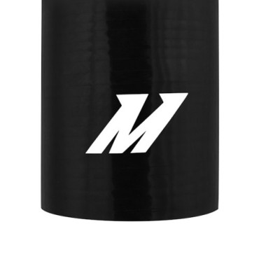 Manguito silicona 2,5" a 45º, Negro