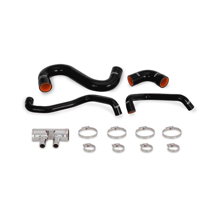 Kit manguitos de silicona inferior Ford Mustang GT 2015+ Negro