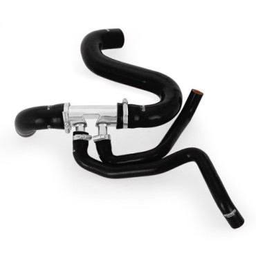 Kit manguitos de silicona inferior Ford Mustang GT 2015+ Negro