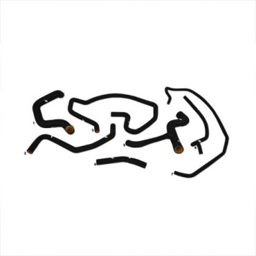 Kit de manguitos de silicona del radiador  Ford Focus 2.0L 2000-2007 , Negro