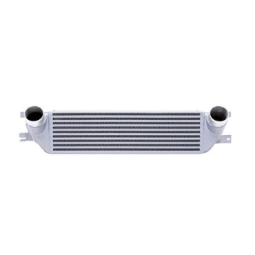 Kit Intercooler Ford Mustang EcoBoost, 2015+ Plata, Tubos pulidos