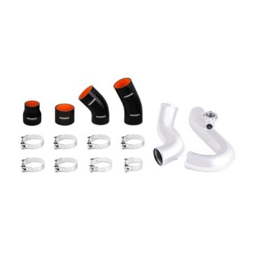 Kit Intercooler Ford Mustang EcoBoost, 2015+ Plata, Tubos pulidos