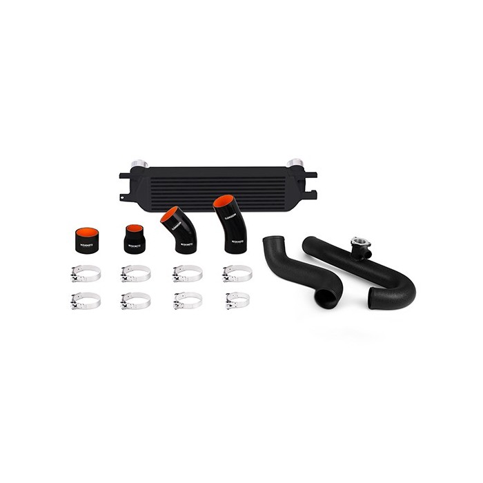 Kit Intercooler Ford Mustang EcoBoost, 2015+ Negro, Tubos Negros