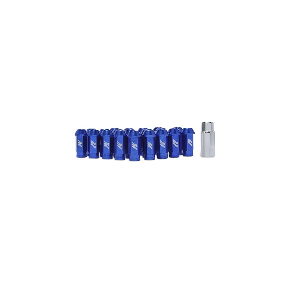 Tuercas aluminio para llantas, M12 x 1,5, Azul