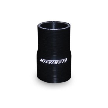 Manguito silicona reductor 2,25" a 2,5", Negro