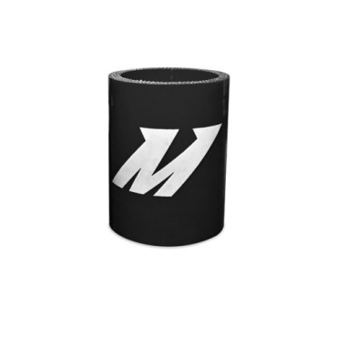 Manguito silicona recto 1,5", Negro