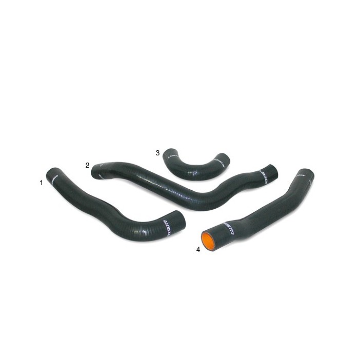 Kit manguitos de silicona Mitsubishi Evo 10 Negro