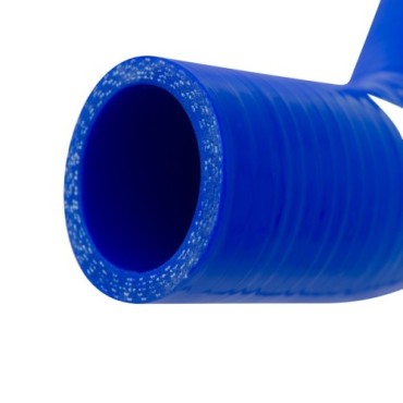 Manguito de silicona de retorno Mitsubishi Evolution 10 BOV Azul
