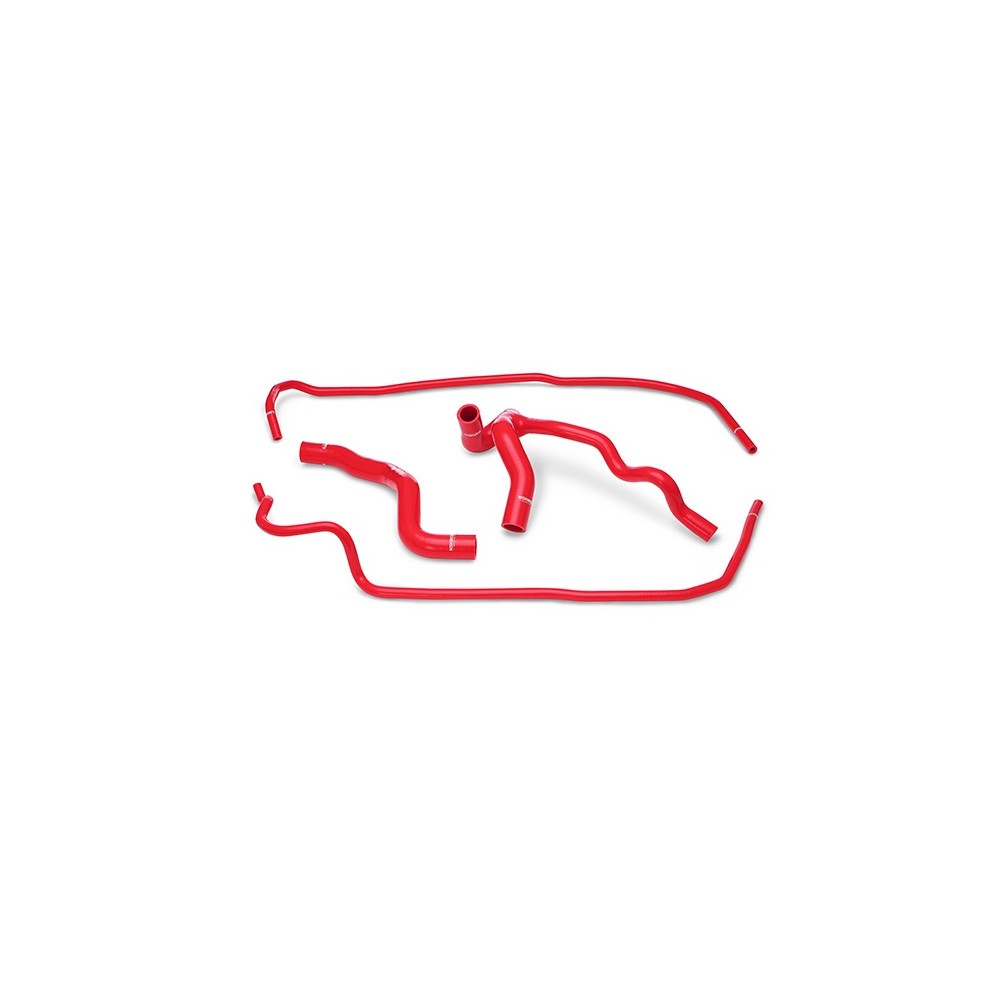 Kit manguitos de silicona de radiador Mazda3 MPS 2010-2013 Rojo