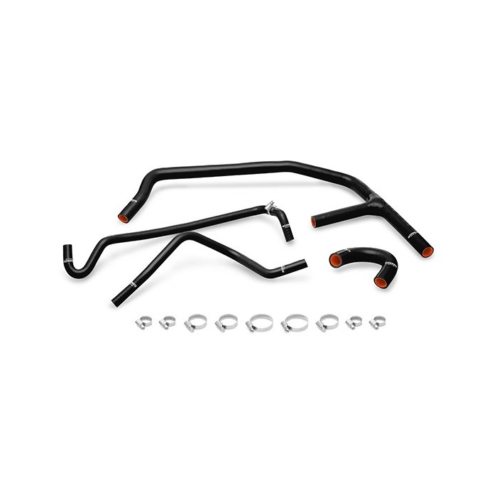Kit manguitos de silicona auxiliar Ford Mustang EcoBoost 2015+ Negro