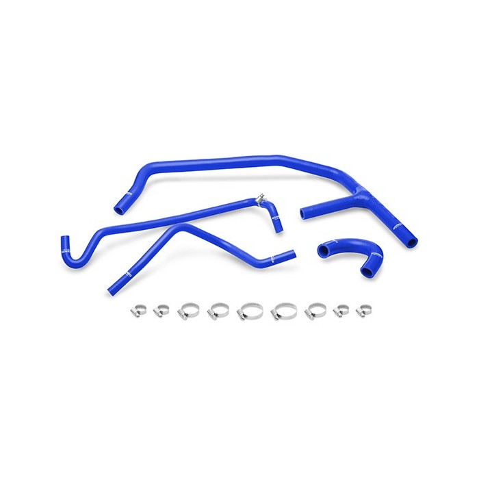 Kit manguitos de silicona auxiliar Ford Mustang EcoBoost 2015+ Azul