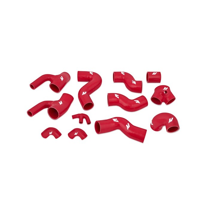 Kit manguitos de silicona de Turbo Audi S4 / S6 1997-2002 Rojo
