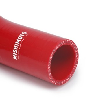 Kit manguitos de silicona de radidor Jeep Wrangler 3,6 litros 2012+ Rojo