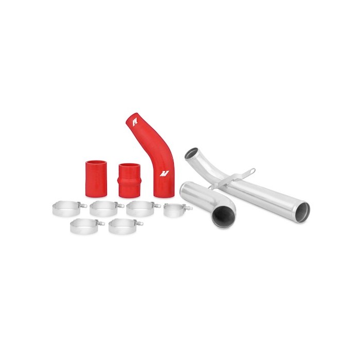 Kit superior de tuberías intercooler Mitsubishi Lancer Evolution X 2008+, Rojo 