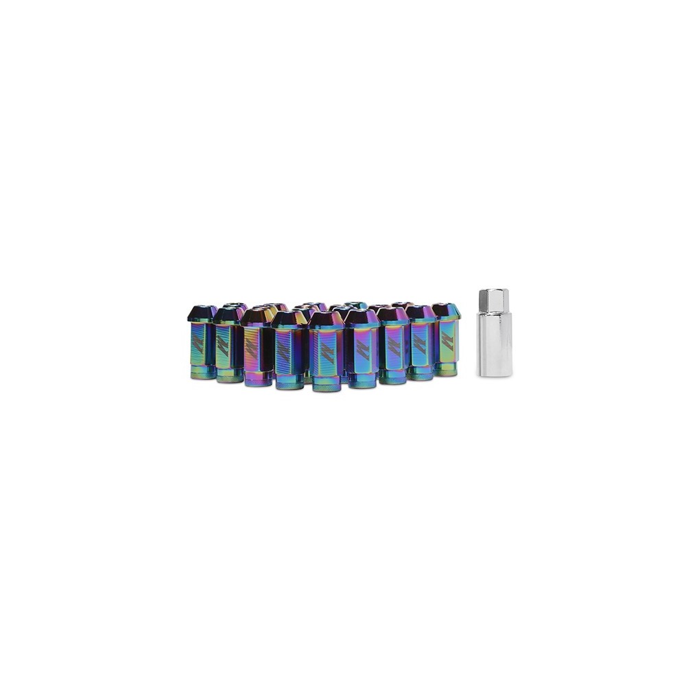 Tuercas aluminio para llantas, M12 x 1,5, Neo Chrome