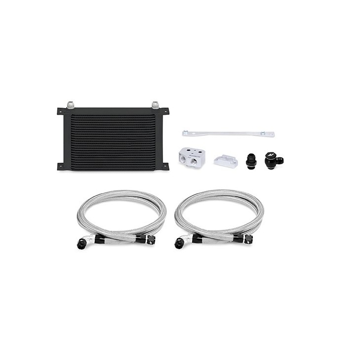 Kit radiador de aceite Pontiac GTO LS1 / LS2 frontal 2004-006 Negro