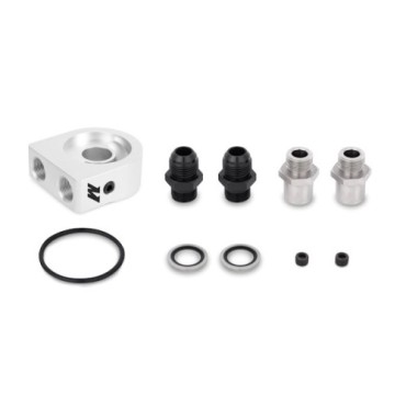 Kit radiador universal 25 filas Negro