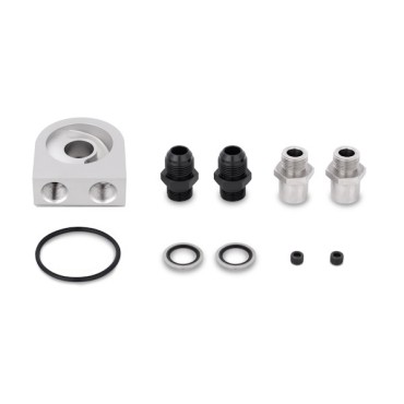 Kit radiador universal 19 filas Negro