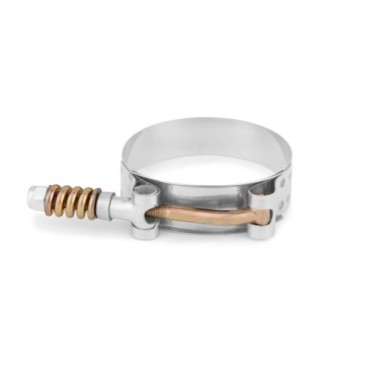 Abrazaderas de manguitos de silicona 2,75" con tornillo seguridad