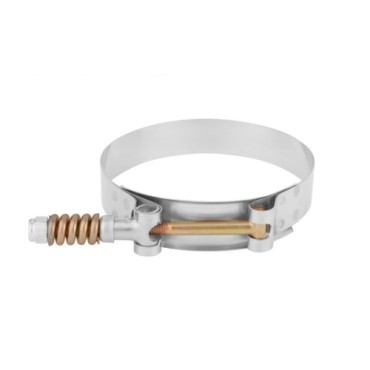 Abrazaderas de manguitos de silicona 3,75" con tornillo seguridad