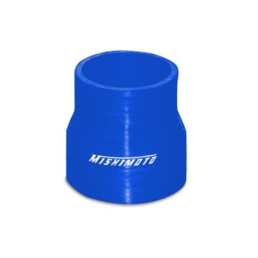Manguito silicona reductor 2,25" a 2,5", Azul