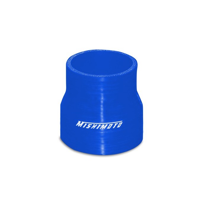 Manguito silicona reductor 2,75" a 2,5", Azul