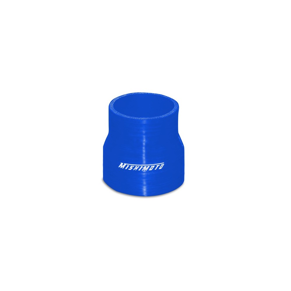Manguito silicona reductor 2,75" a 2,5", Azul