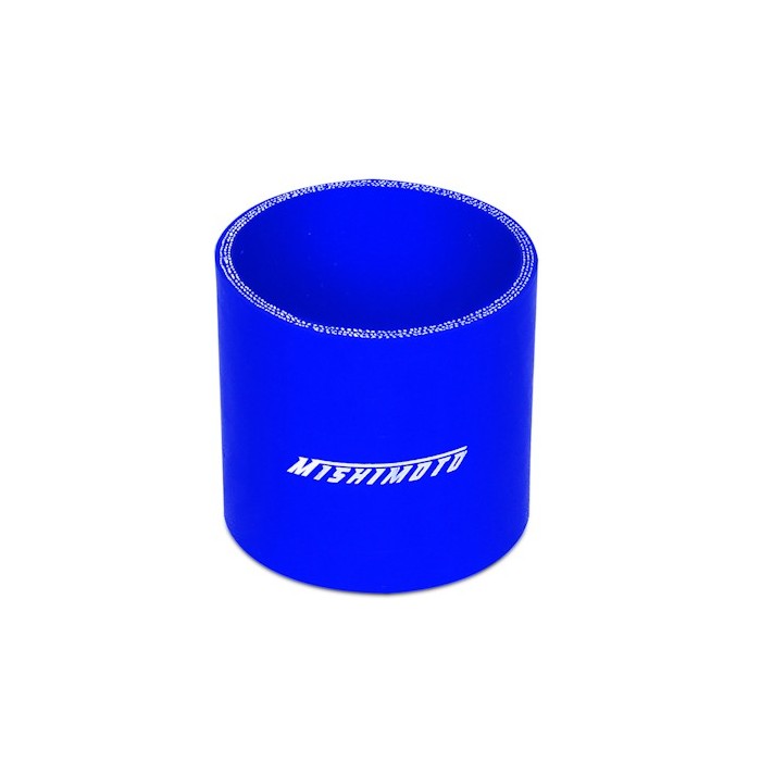 Manguito silicona recto 3", Azul
