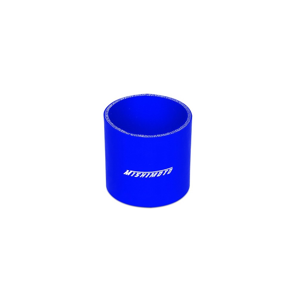 Manguito silicona recto 3", Azul