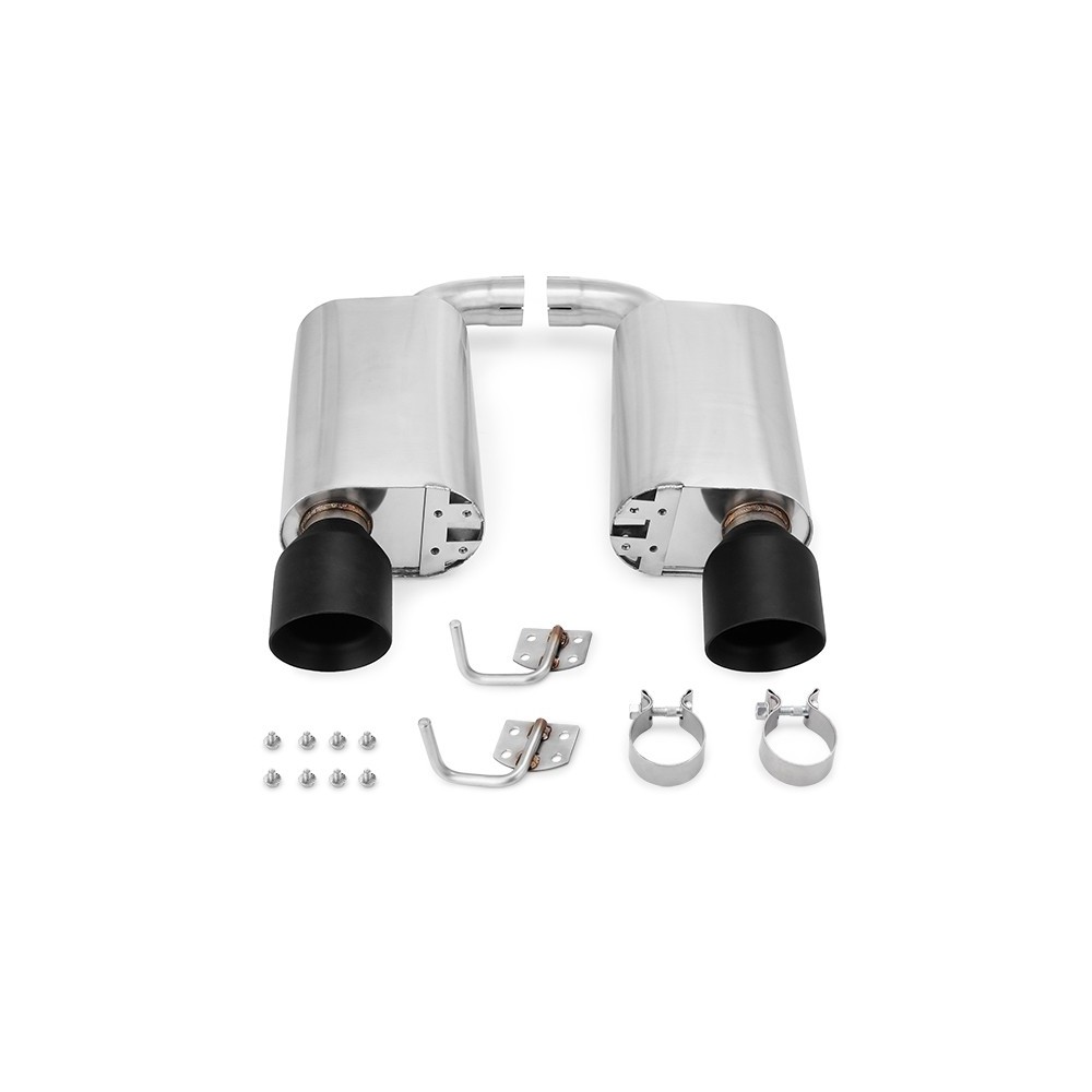 Silenciosos finales Ford Mustang GT 2015+, colas en negro