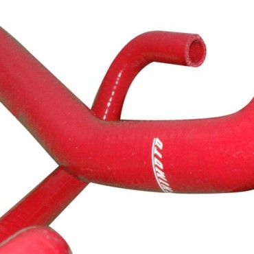 Kit manguitos de silicona Nissan 350Z 03-06 Rojo