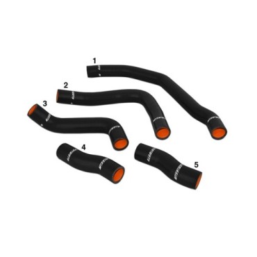Kit manguitos de silicona Toyota MR2 Turbo 90-99 Negro