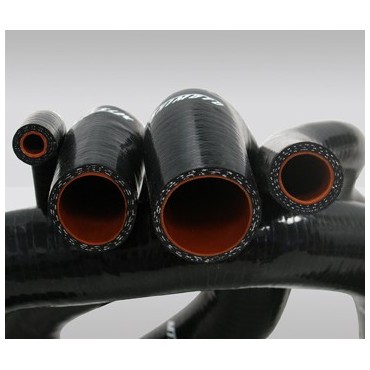 Kit manguitos de silicona Ford Mustang V8 05-06 Negro