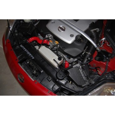 Kit manguitos de silicona Nissan 350Z 07-09 Rojo