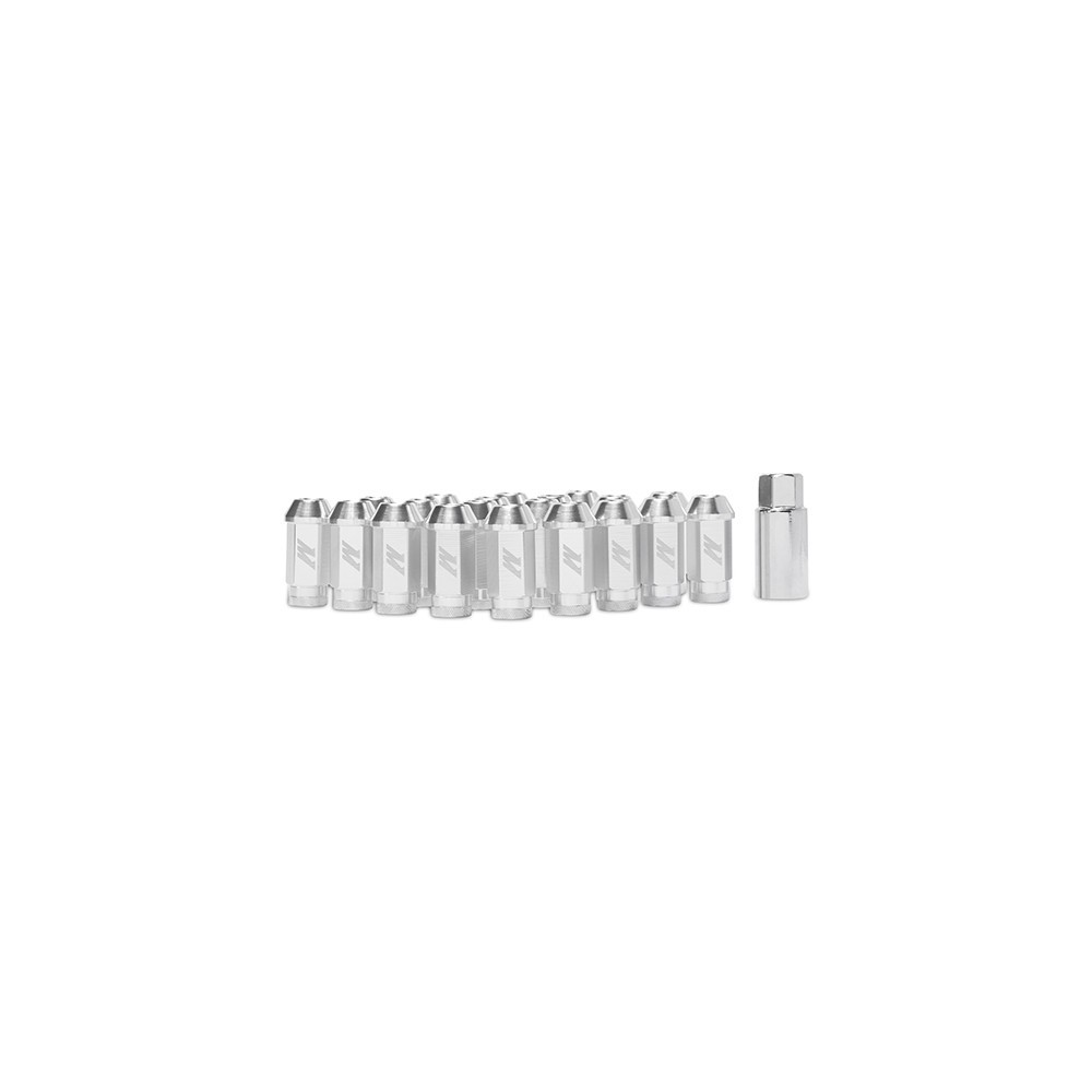 Tuercas aluminio para llantas, M12 x 1,25, Plata