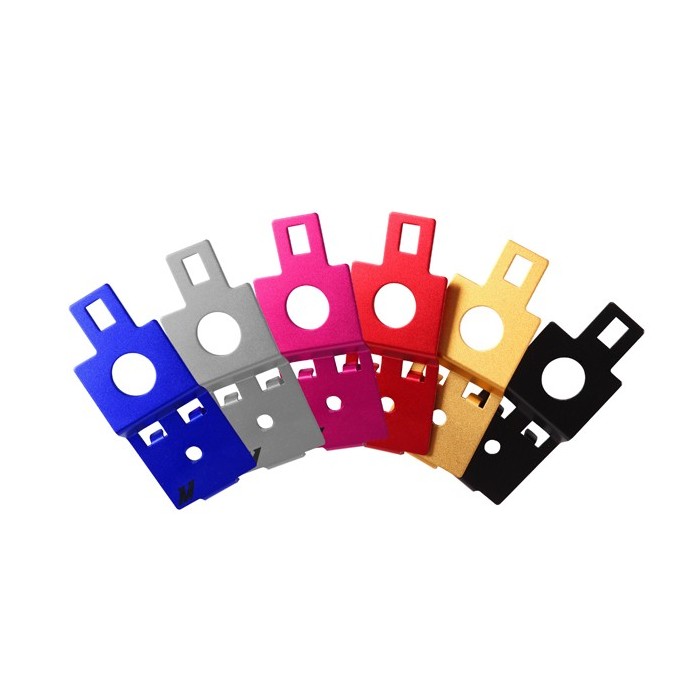 Soporte de aluminio para radiador Subaru WRX / STI, 2001-2007, Azul